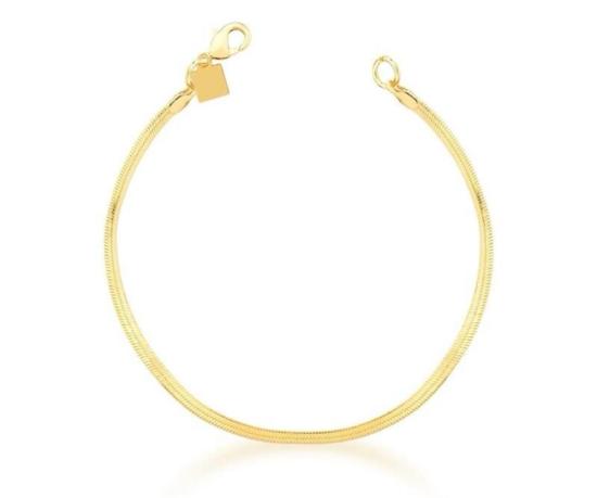 Pulseira laminada fina